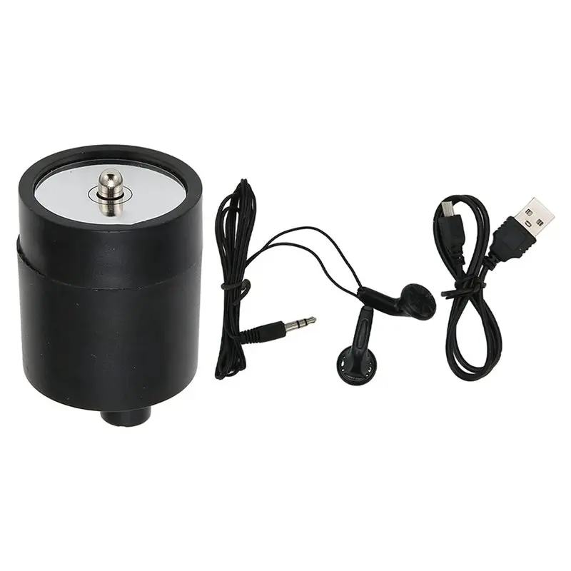 【MUST-HAVE】2X Sound Amplifier, Water Leakage Detection Small Sound Collection Detector, Water Leak Detector
