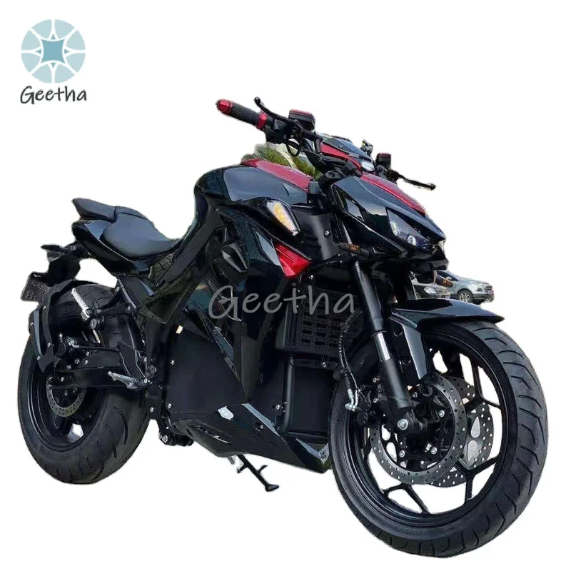 Super Power High Quality Mid Drive 3000w 72v Electric Motorcycle Adult