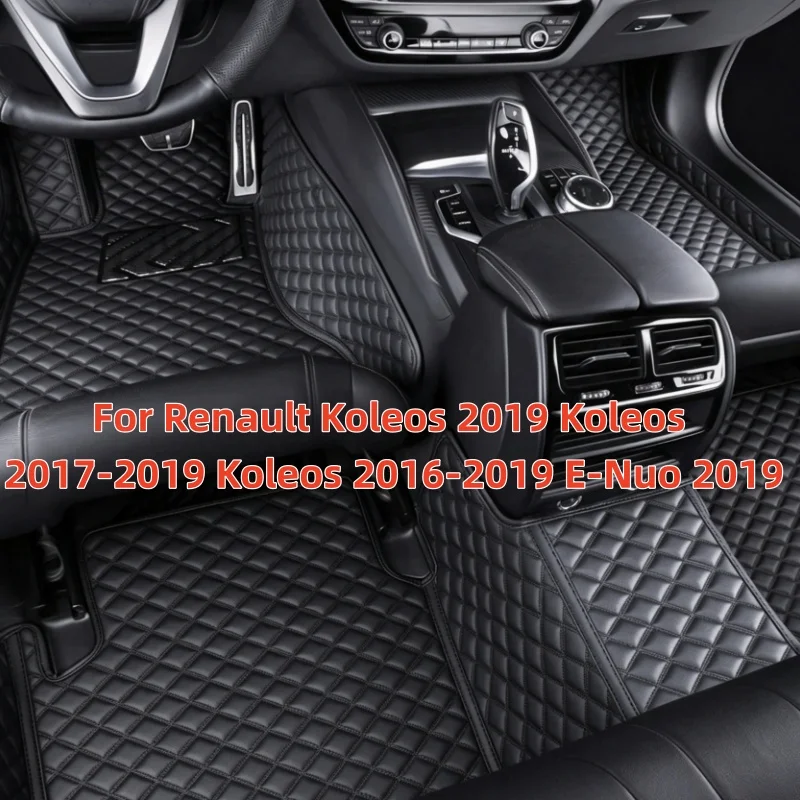 

Custom Car Floor Mats Anti Slip 2019 Koleos 2017-2019 Koleos 2016-2019 E-Nuo 2019 Foot Coche Accessories For Renault Koleos