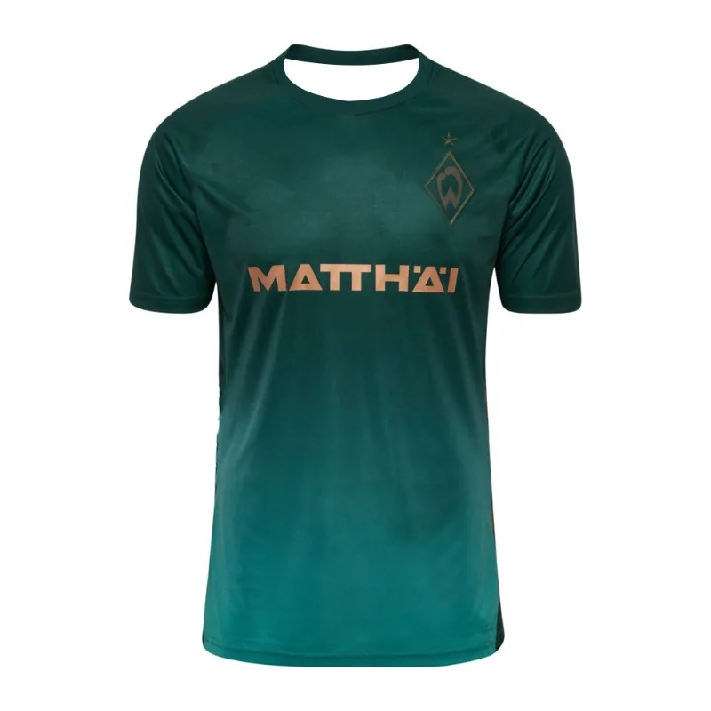 قمصان Bremen الجديدة على طراز Fan، قمصان رياضية كاجوال للبالغين والأطفال، قمصان كرة قدم مريحة سريعة الجفاف