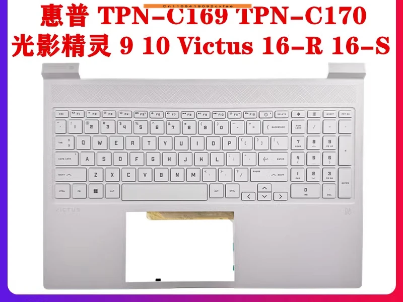CHJ для HP, Light and Shadow Genie 9 10 Victus 16-R 16-S TPN-C169 C170 C Чехол Palm RGB с подсветкой клавиатуры N42466-001 N42467-001 CHJ для HP, Light and Shadow Genie 9 10 Victus 16-R 16-S TPN-C169 C170 C Чехол Palm RGB с подсветкой клавиатуры N42466-001 N42467-001