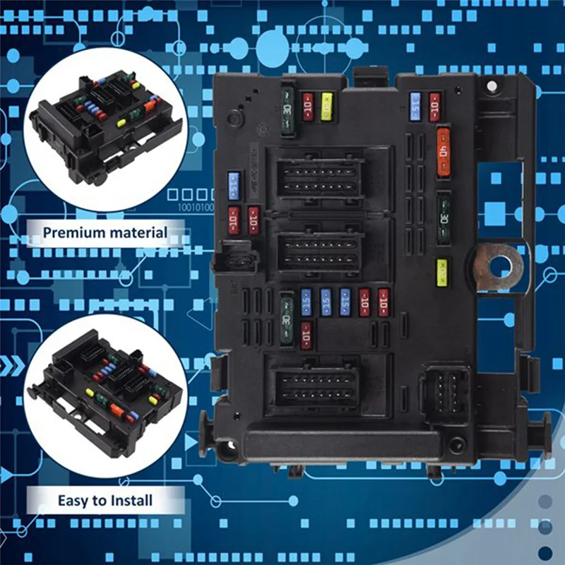 

6500HV 6500Y0 BSM PSA R09 Engine Fuse Box 9657608580 9650663980 For Citroen C2 C3 DS3 Picasso 1007 207 206 1007