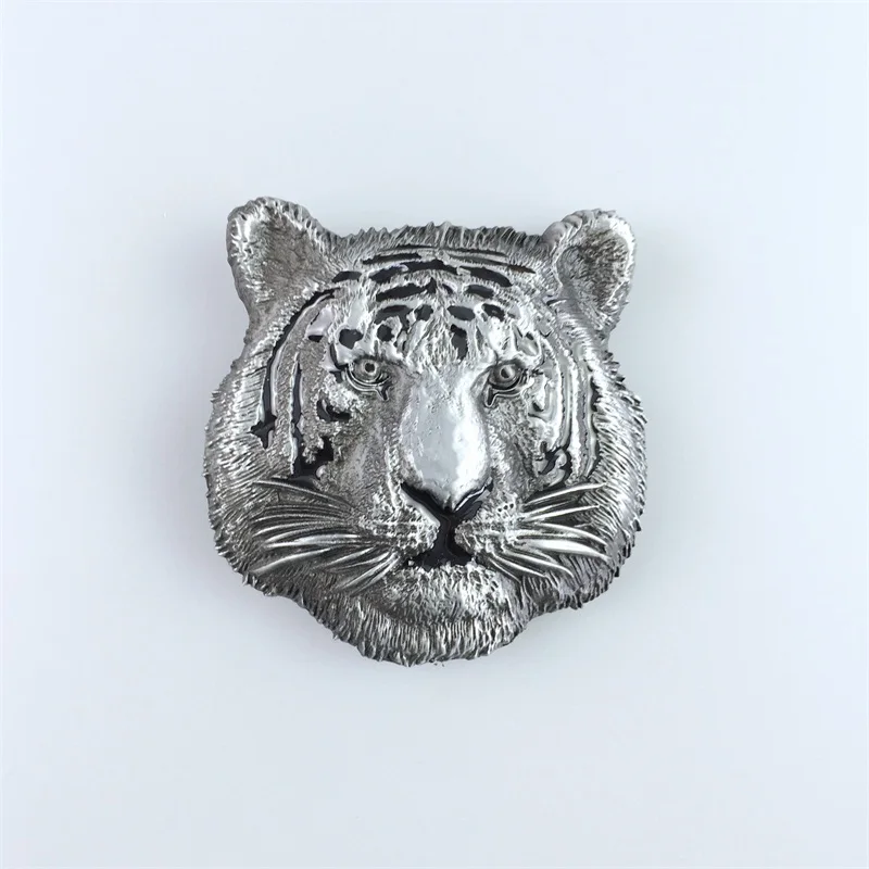 New Vintage Style King of Animal Tiger Wildlife Western Belt Buckle also Stock in the US BUCKLE-WT108 Free Shipping