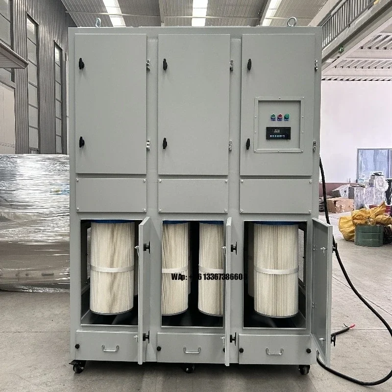 High-Efficiency Filter Cartridge Dust Collector New Condition Optimizes Air Cleanliness with Efficient Dust Collection Function