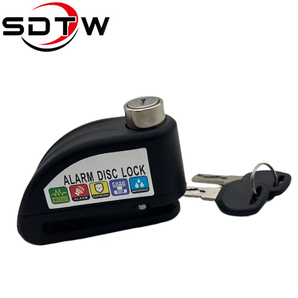 Bicycle disc brake lock alarm, electric vehicle lock, motorcycle brake disc anti-theft lock
