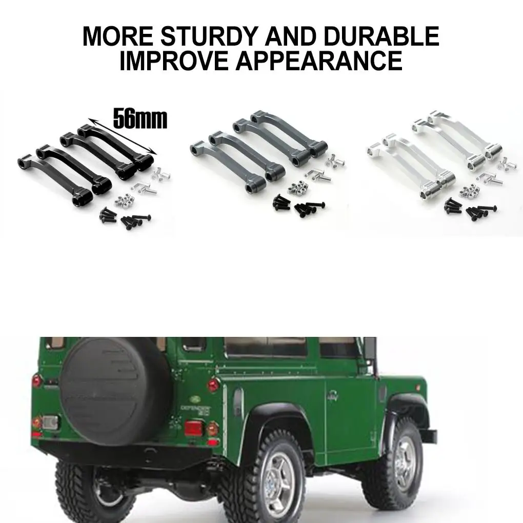 Kompletny serwo stabilizator układu kierowniczego ze stopu aluminium 1/10 1/14 do CC01 56301 56304 56309 56314 TT01 TT02 Część do samochodu RC Tytan