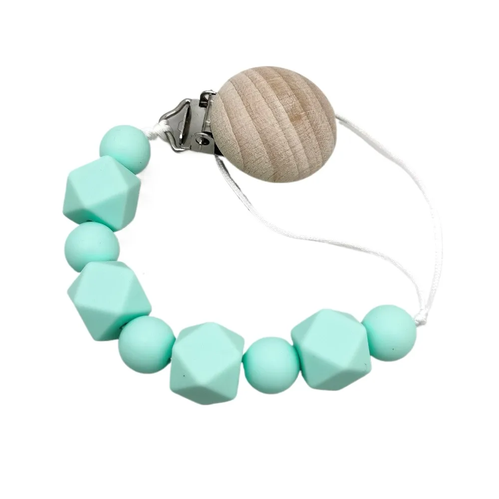 

Baby Pacifier Clip for Teething - Chewable Soother Holder
