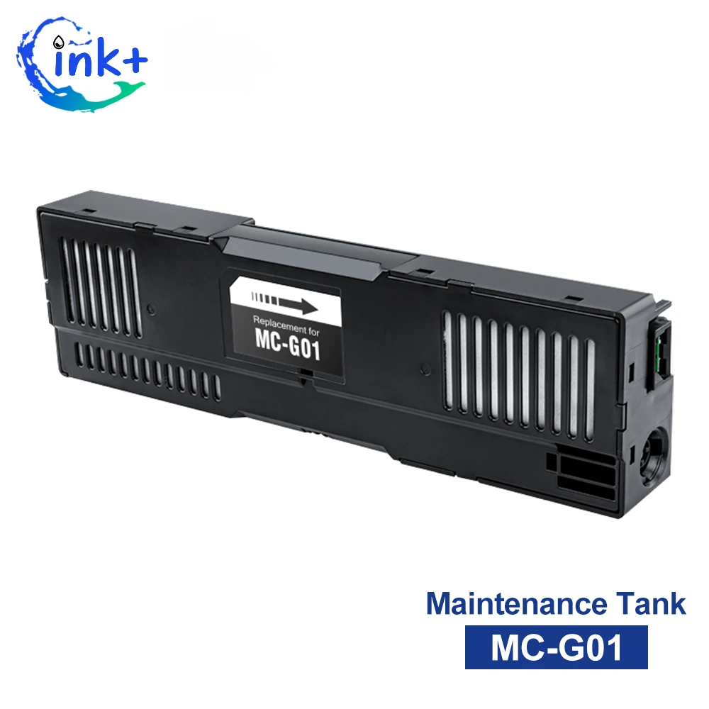 Tanque de mantenimiento Compatible con MC-G01, Compatible con chip para Canon MAXIFY GX6010/GX7010,MAXIFY GX6020/GX7020,GX6030/GX7030