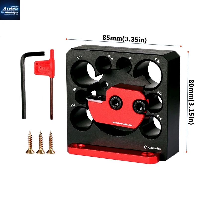 

Регулируемый фрезерный дюбель, круглый стержень, вспомогательный инструмент, метрический 8 мм-20 мм, зажим для стержня фрезерного станка, компактный дюбельный зажим для деревообработки