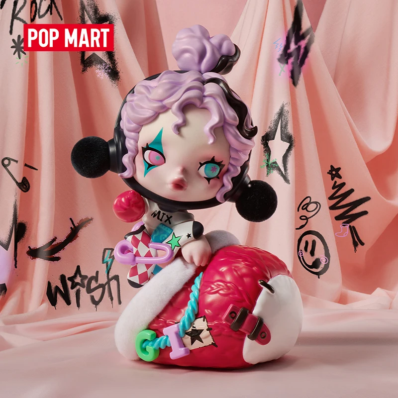 Skullpanda The Stocking Surprise Figure Toys Doll Cute Anime Figure Desktop Ornaments Gift Collection