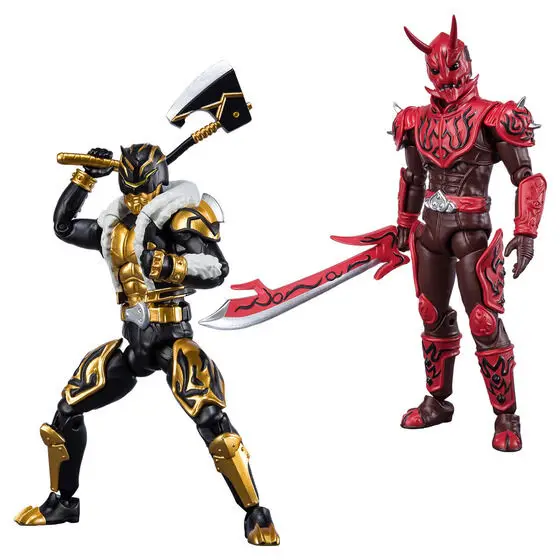 

Bandai Eyewear Factory's Food Play Palm Movement X Kamen Rider Deno Peach Talos Golden Talos Desktop Model Ornament