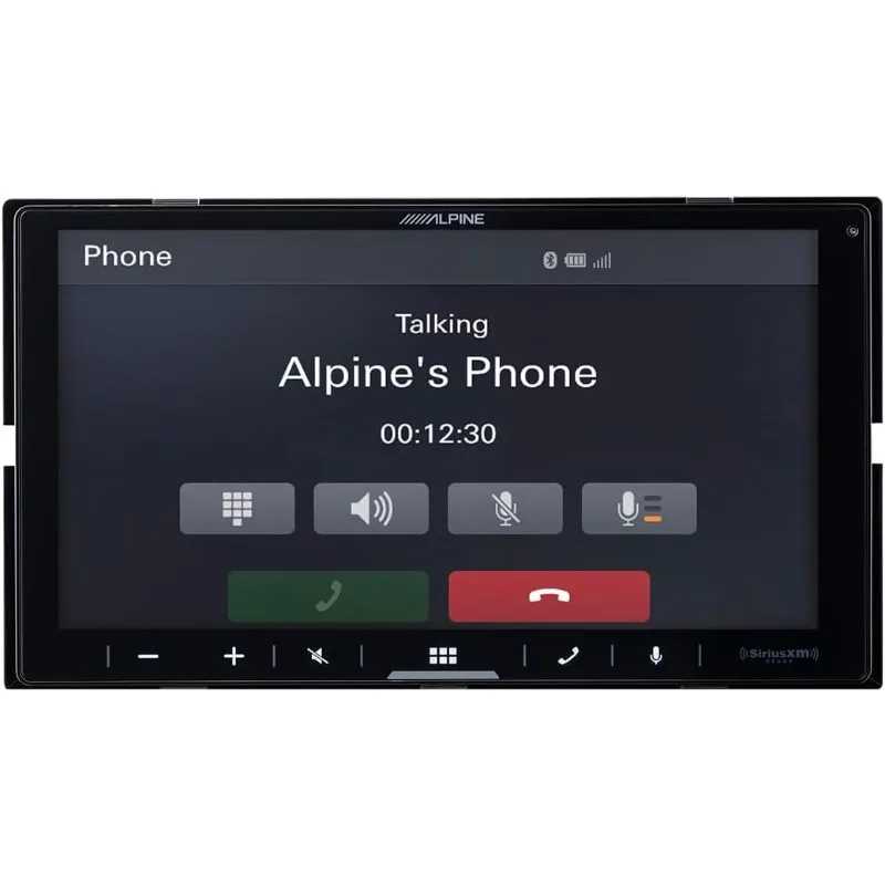 Receptor multimídia digital DIN duplo de 7 polegadas compatível com Apple Carplay e Android Auto - inclui EchoMas