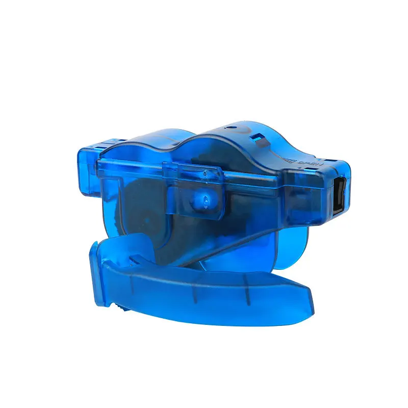 Strumento di riparazione portatile per mountain bike Pulitore per catena per bicicletta Lavatrice per catena per bicicletta Spazzola per catena per bicicletta