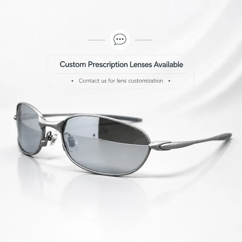 

2026 High End Luxury Designer Pure Titanium Gm Oval Sunglasses Women Retro Slim Metal Frame UV400 Y2K Fashion Eyewear pitots