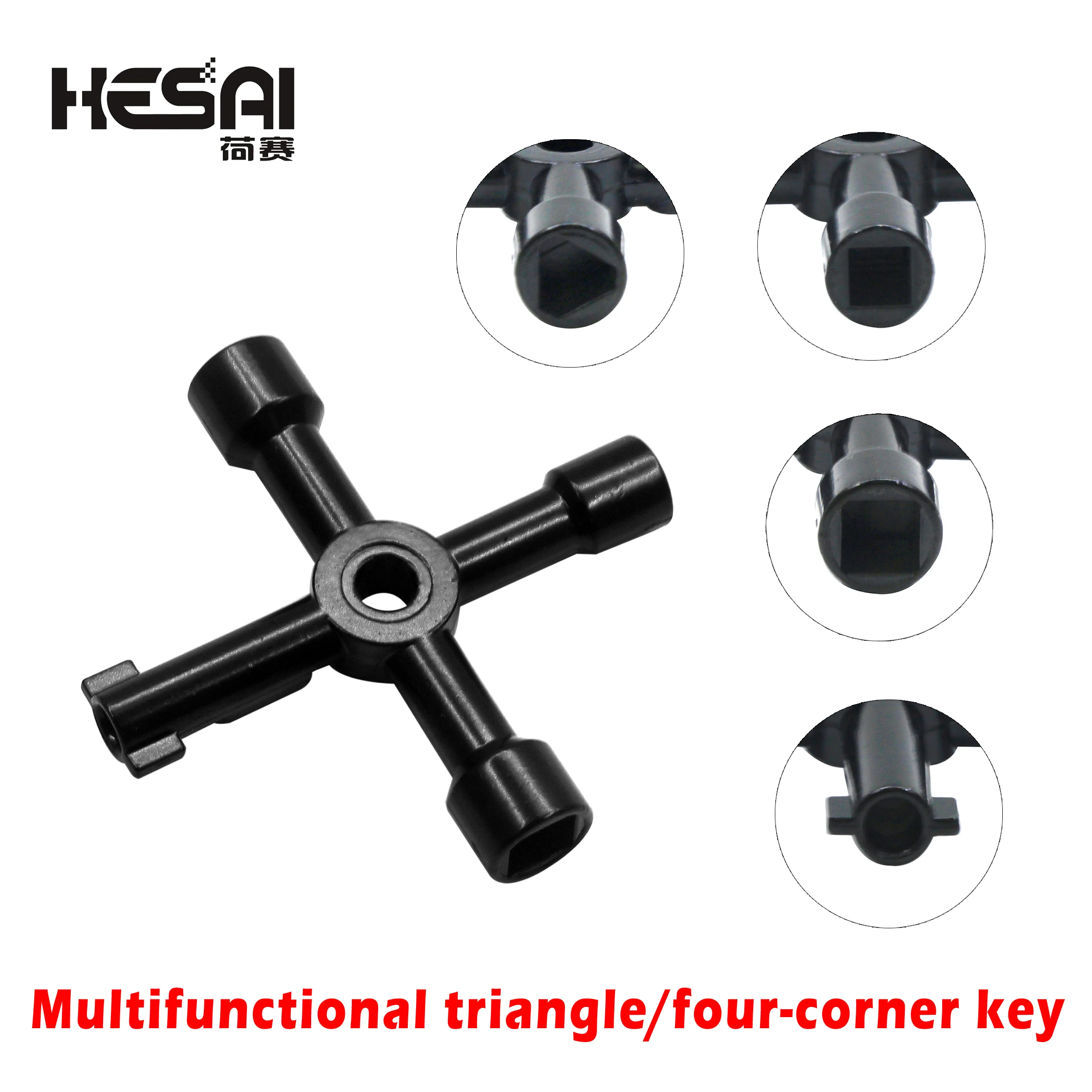 

High Quality Multi-functional Electric Control Cabinet Triangle Key Wrench Elevator Water Meter Valve Square Hole