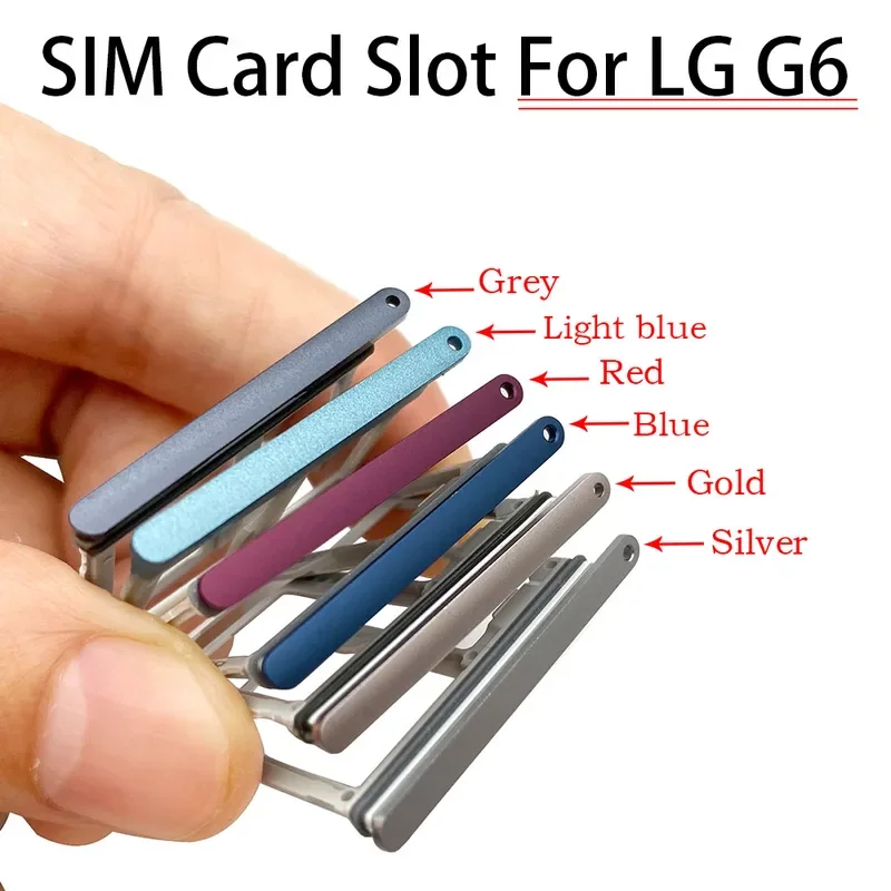 

For LG G6 US997 VS988 Sim & SD Card Reader Holder Tray Slot Waterproof Container Replacement Pin