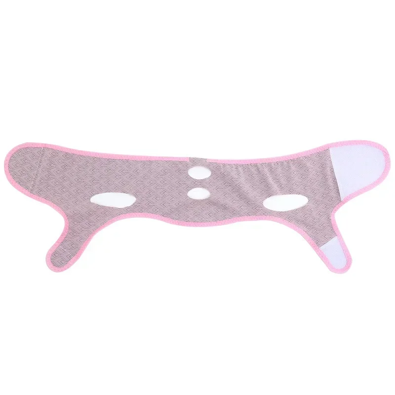 قابل للتعديل الوجه التخسيس ضمادة الخامس خط الفك كفاف رفع شركة جهاز قابلة لإعادة الاستخدام مزدوجة الذقن المخفض حزام للبشرة مكافحة ترهل #5