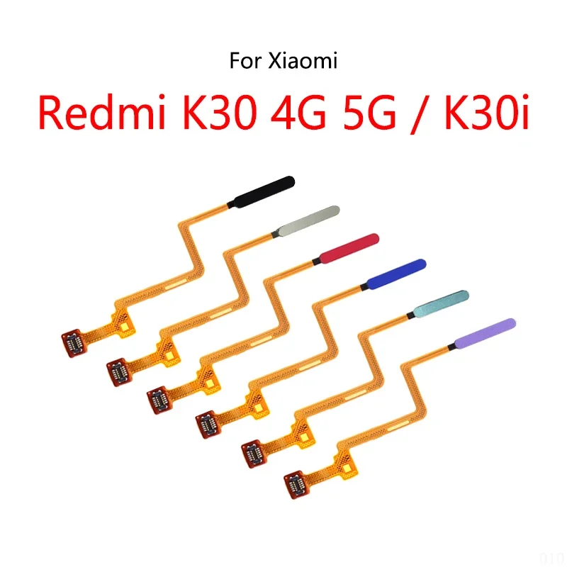 

Home button fingerprint scanner Touch ID menu return sensor flex cable for Redmi K30 k30i 4G 5g