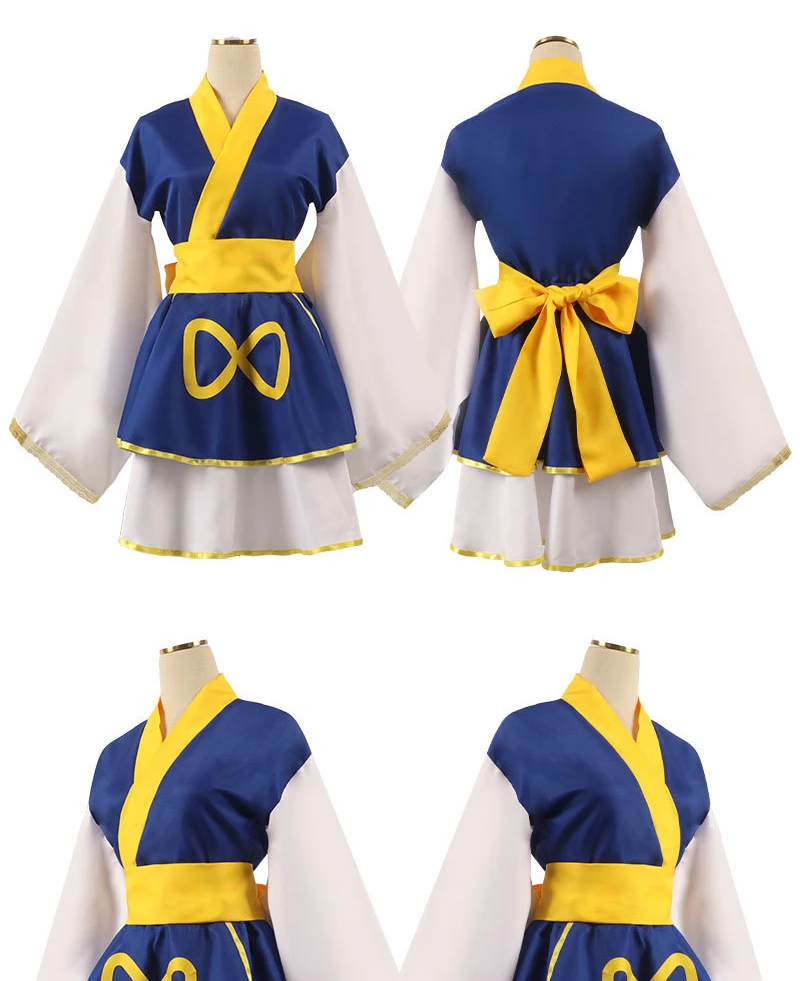 Anime HUNTER×HUNTER GON FREESS Kurapika Kimono Suit Cosplay