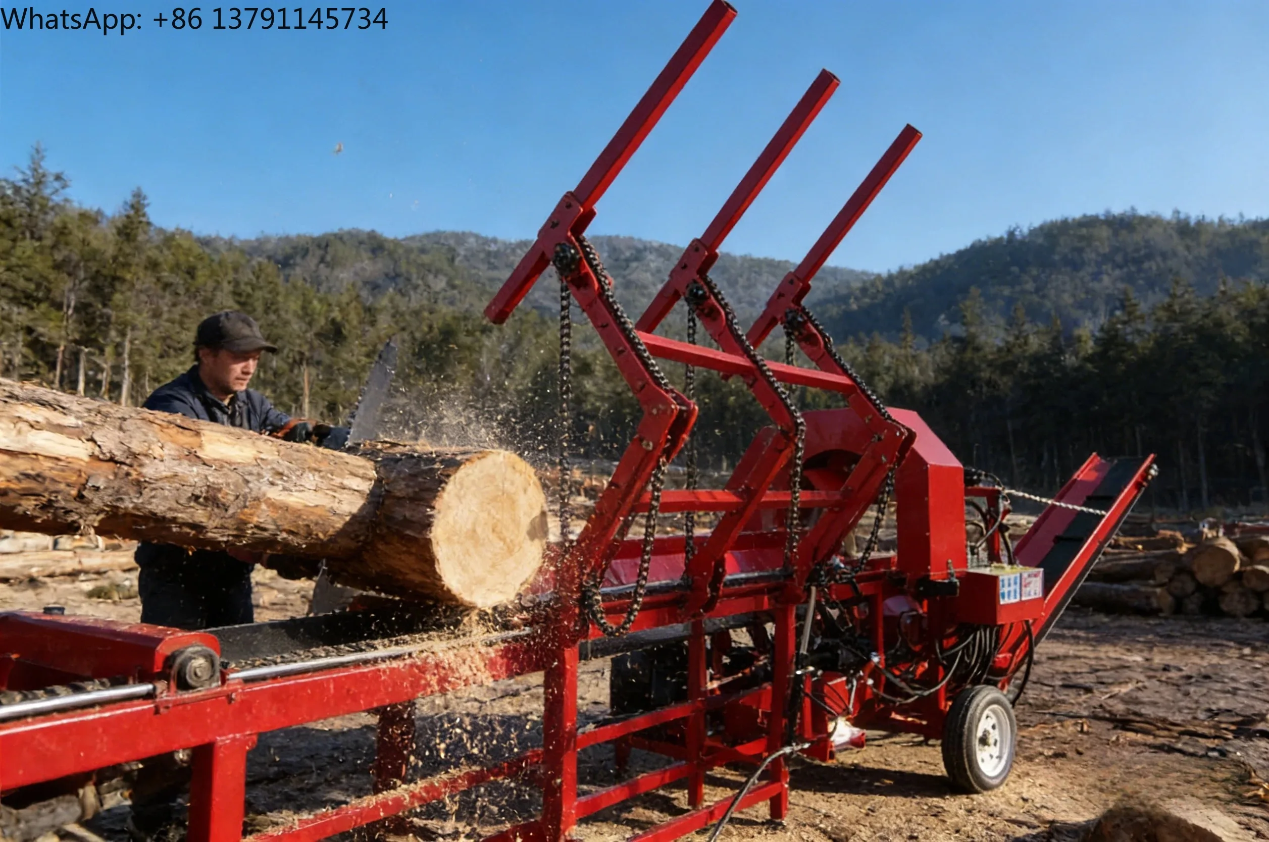 Customized Firewood Processor - Log Splitter Electric 评论和价格