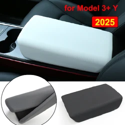 Central Armrest Cover for Tesla Model 3 Y Juniper Highland 2025 2026 Launch TPE Soft Case Center Console Cushion Lid Accessories