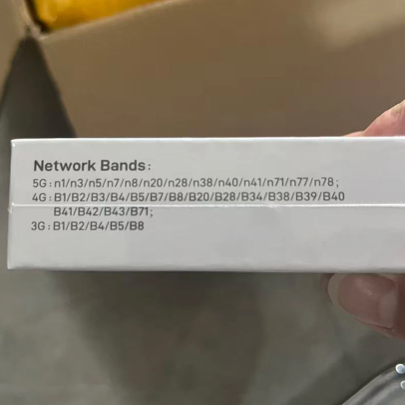 

ZTE F50 Pro MU3356 Dual Bands 2.4/5GHz 5G SA+NSA 4G LTE CAT13 Sim Card Mobile WiFi 6 Router