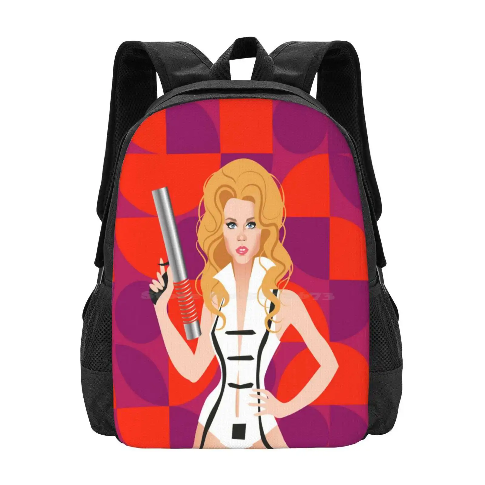 Space Girl Hot Sale Schoolbag Backpack Fashion Bags Alejandro Mogollo Art Alejandromogolloart Alemogolloart Science Fiction