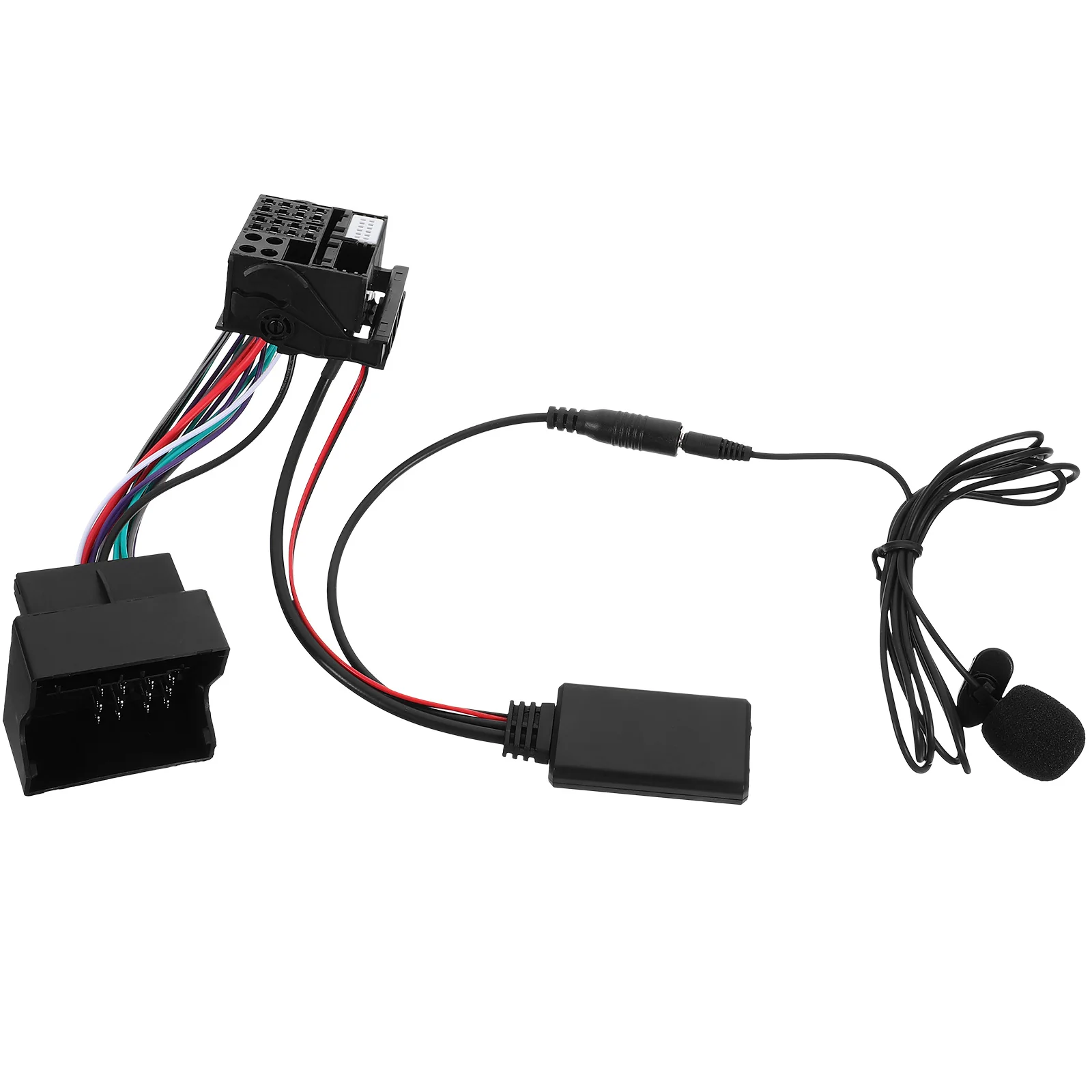 

Audio Line Microphone 12Pin Mic for Car Stereo Wireless Adapter Receiver AUX Audio Video