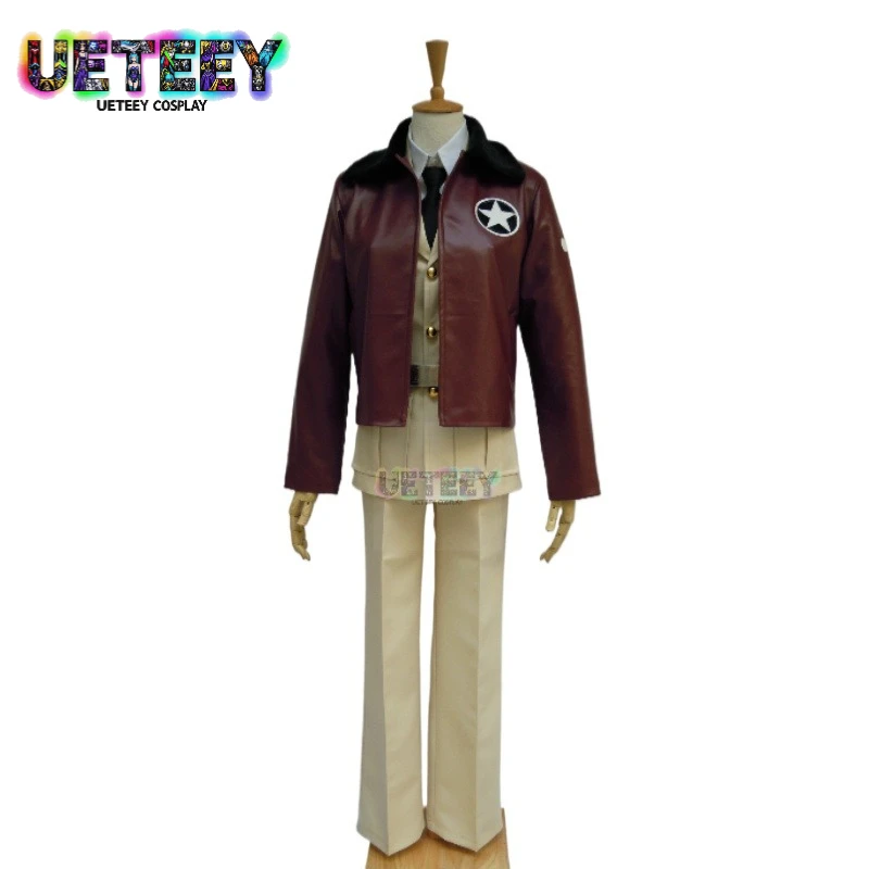

UETEEY COS APH Alfred F. Jones Cosplay Costume Halloween Custom Any Size