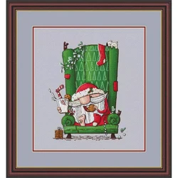12235 Cross Stitch Kits Sets For Embroidery Cross-stitch Cross Stitch Complete Kit Stich Cross Stitch Set Needle Arts & Craft