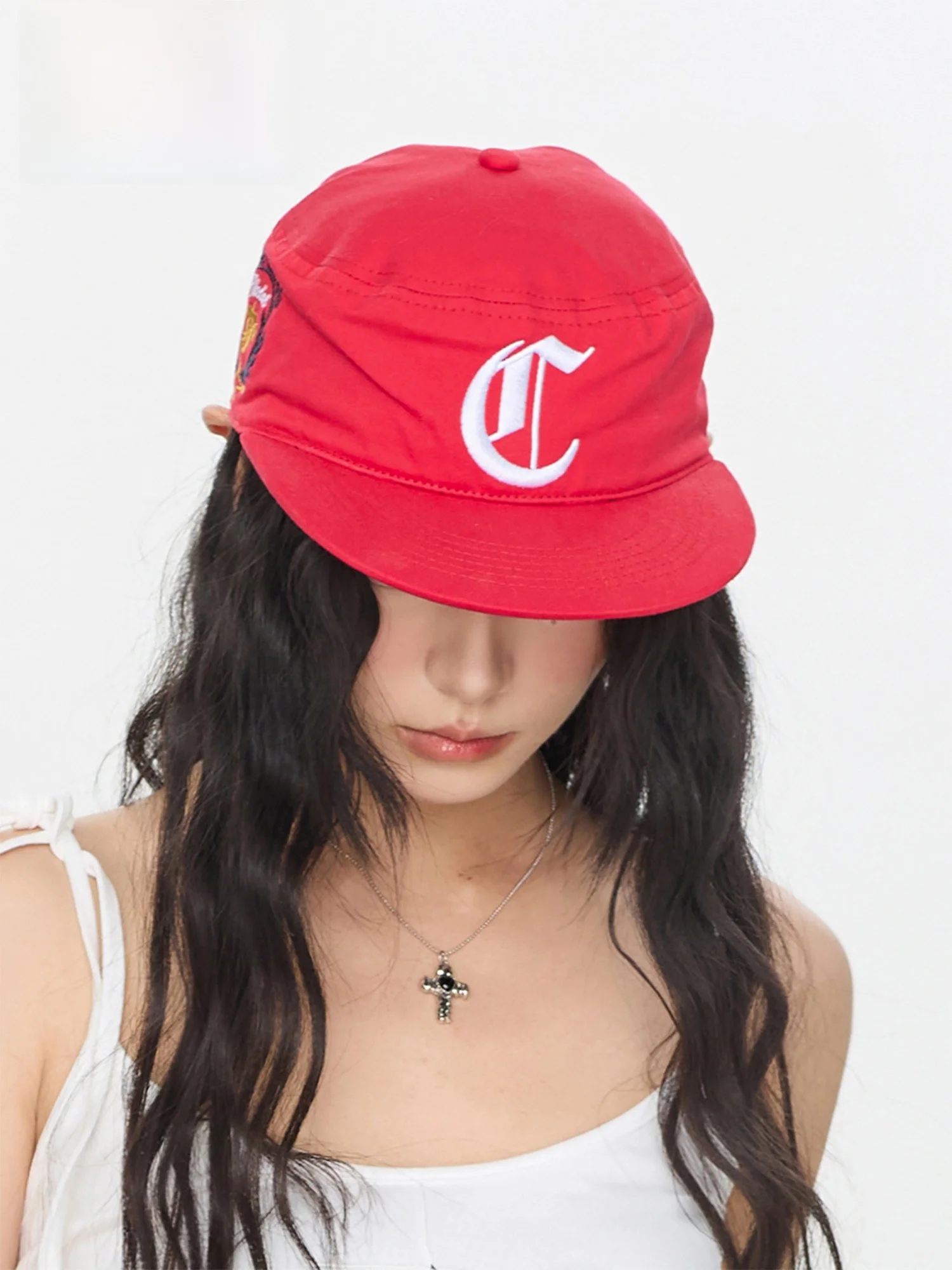 CBXLAB Street Dance Style Adjustable Flat Top Baseball Cap Unisex Breathable Hat Hip Hop Stereo Cool Girl Summer Hat