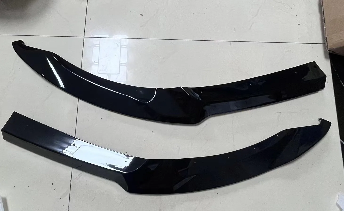 For BMW M3 F80 M4 F82 F83 2015-2020 Front Bumper Lip CS Style Splitter Diffuser Spoiler Car Accessory Carbon FIber Look
