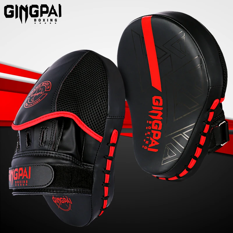 Professional Boxing Target Pads Fight Punching Bag Sanda Training Gloves Kicking Pad PU Training Gear Sparring Boxing Bags