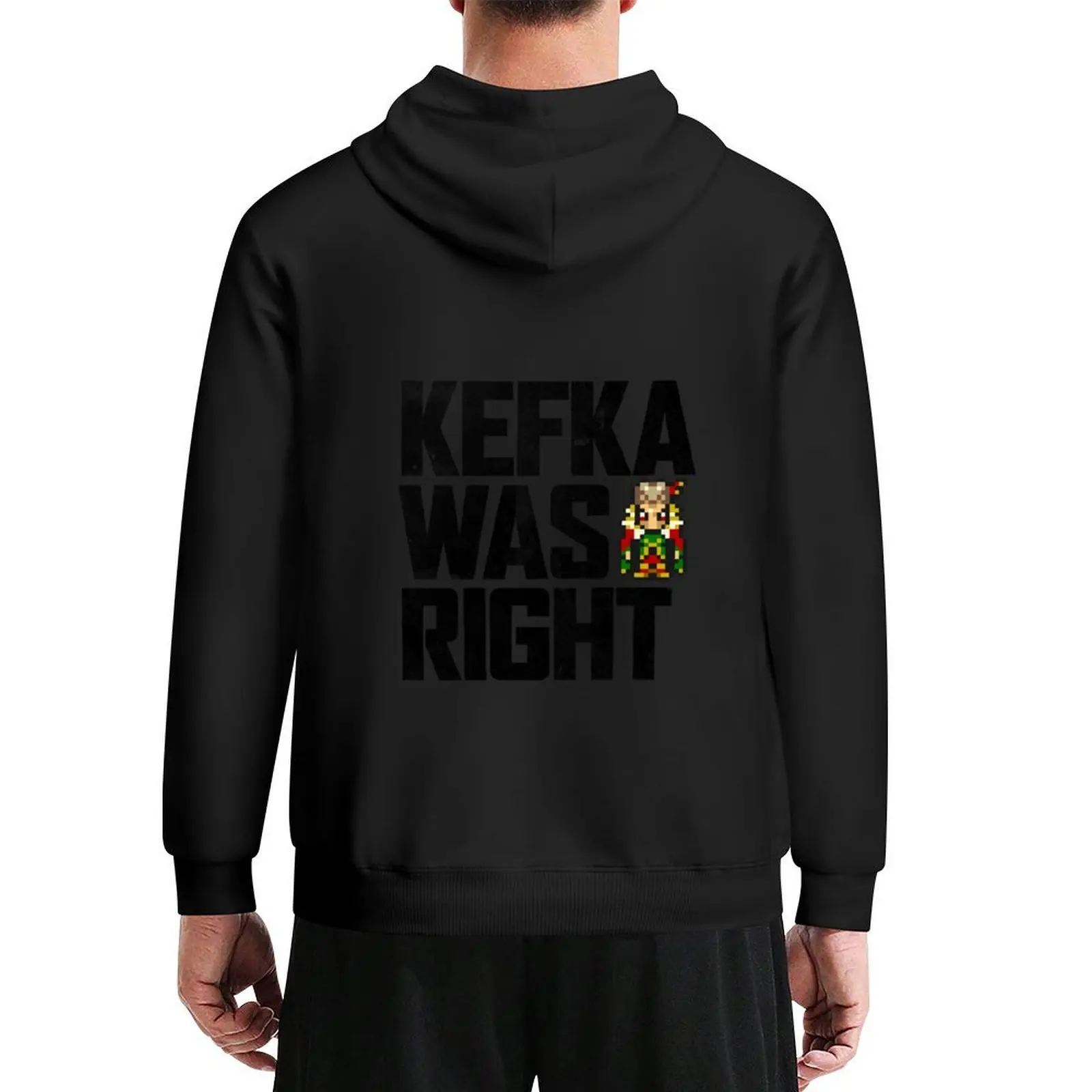 

Kefka Was Right Hoodie anime clothing men clothing autumn clothes for men autumn hoodie