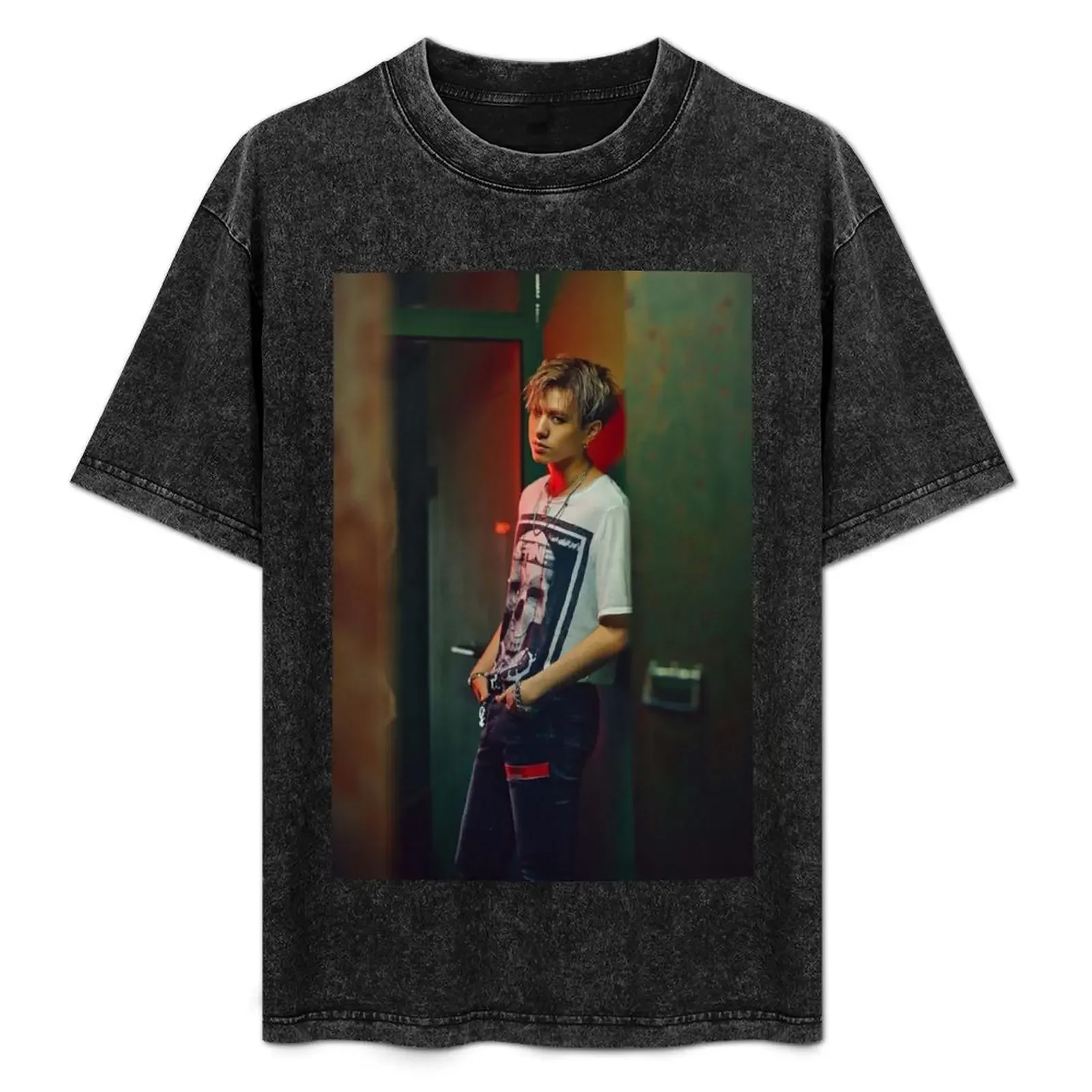 

Kim Yugyeom T-Shirt anime plus size clothes custom t-shirts rapper graphic tees vintage t shirt men