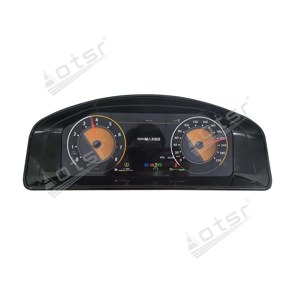 12.3'' Digital Cluster Dashboard Panel For Volkswagen Maitwei T5 Virtual Instrument Speedometer Cockpit Digital Multifunctional
