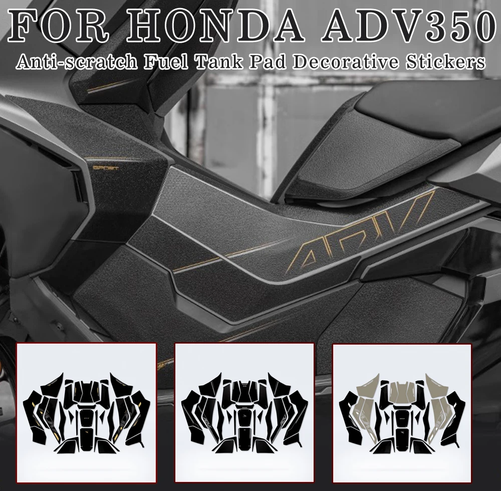 

Специальные мотоциклетные накладки на топливный бак с защитой от царапин, декоративные водонепроницаемые защитные наклейки для HONDA ADV 350 ADV-350 2025