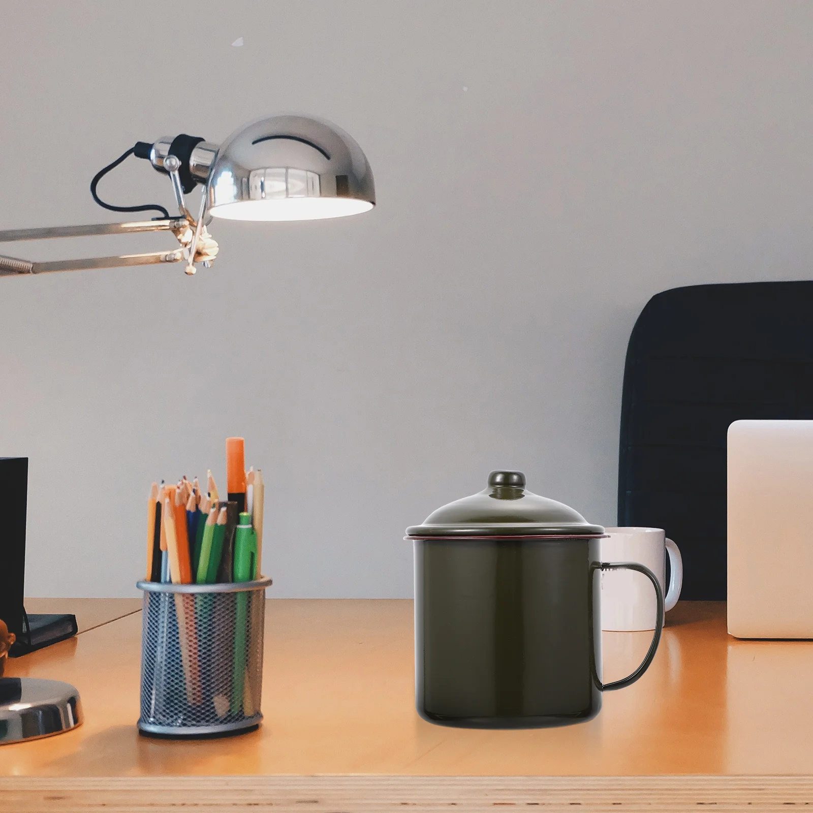 

Iron Enamel Drinking Cup 1Pc Vintage Water Mug Creative Tea Coffee Cup for Gift Unique Metal Teacup Drinking Supply