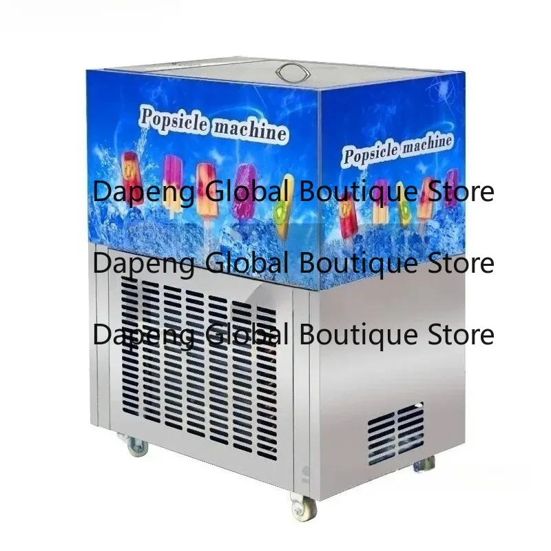 1 2 Mold Commercial Frozen Stick Dessert Forming Equipment Cold Snack Ice Bar Manufacturing Machine