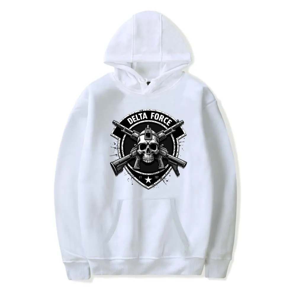 Delta Force Hoodies New Merch Sweatshirts Cosplay Women Men Fashion Casual Streetwear 