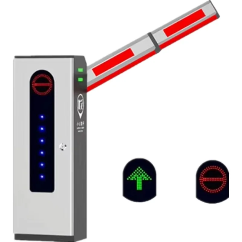 Hot Automatic RFID Electronic Security LED Boom Parking Aluminum Arm Barrier Gate for Drive Road Cheap Price with Remote Control