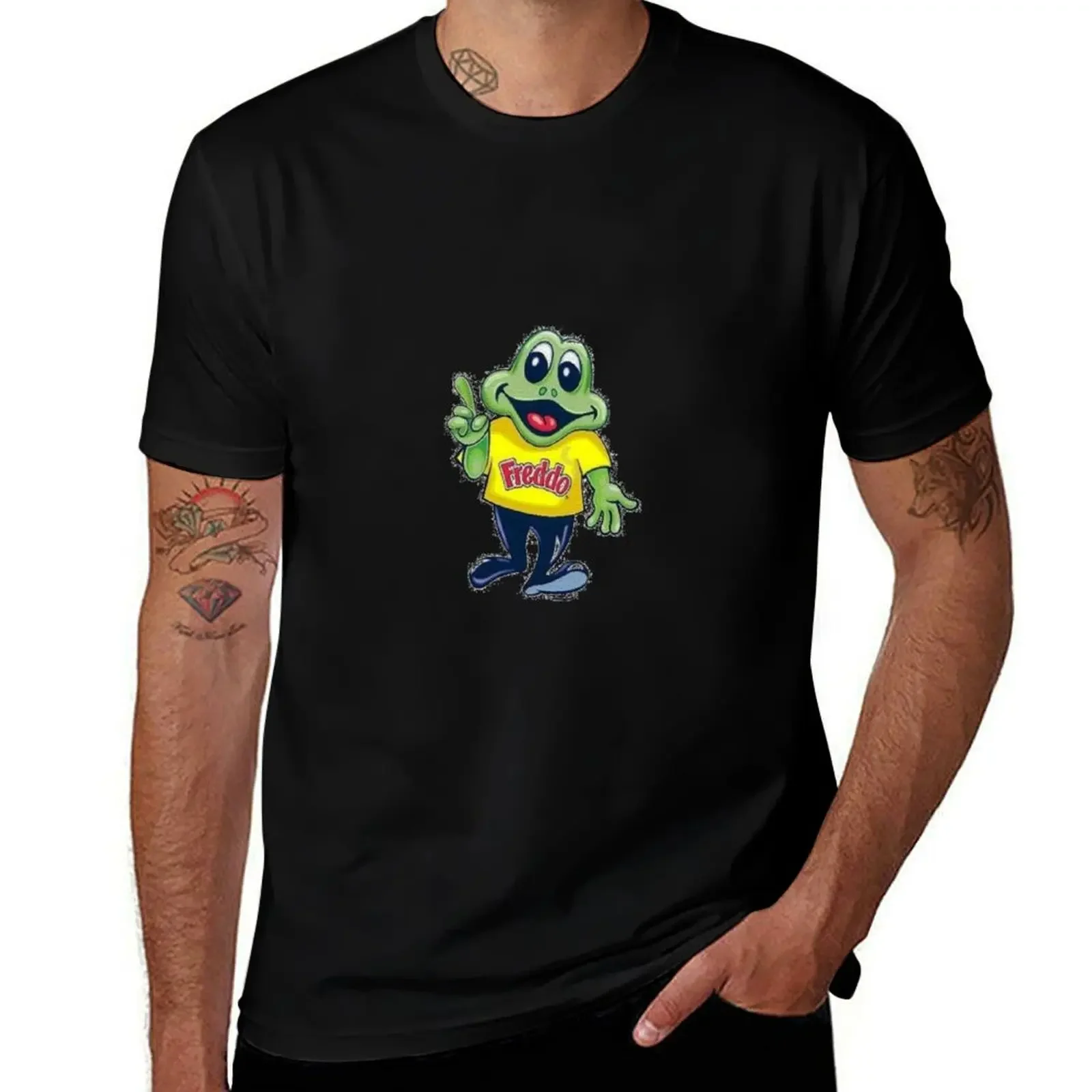 Freddo Frog Old Logo T-Shirt summer 2025 graphic t shirt vintage new edition plain t shirts men