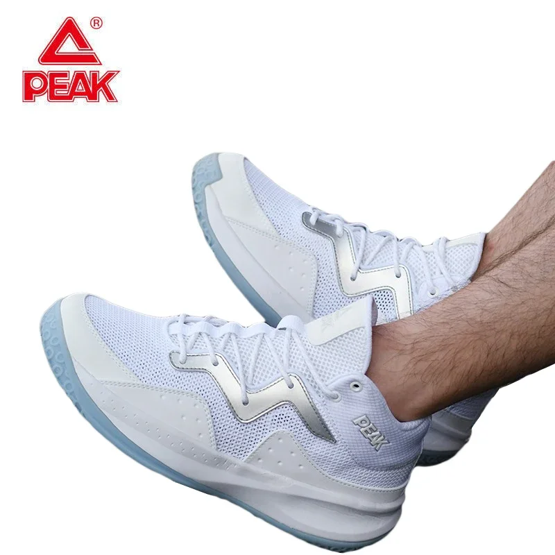 Peak scarpe da basket da uomo leggere Tenis Masculino Sneakers 2024 primavera e l\'estate Casual Retro Outdoor Jogging traspirante