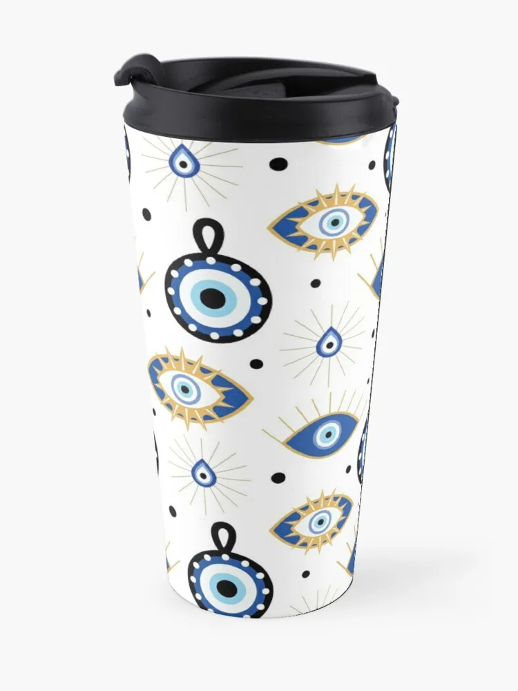 Evil Eye Protection tazza da caffè da viaggio tazza per caffè tazza termica tazze Creative tazze da caffè eleganti