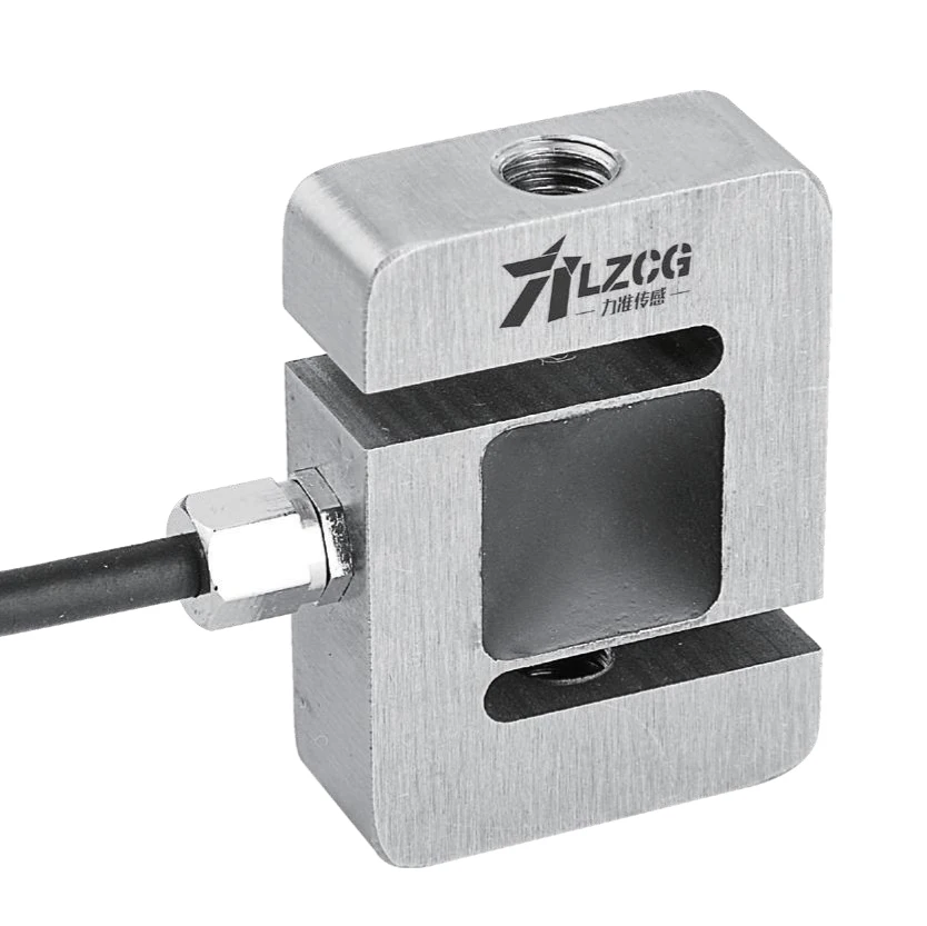 LFS-01 Industrieller Stress-Strannungsmesssensor, hochpräzise S-Typ-Edelstahl-Wägezellen, 0–200 kg Kraftkapazität