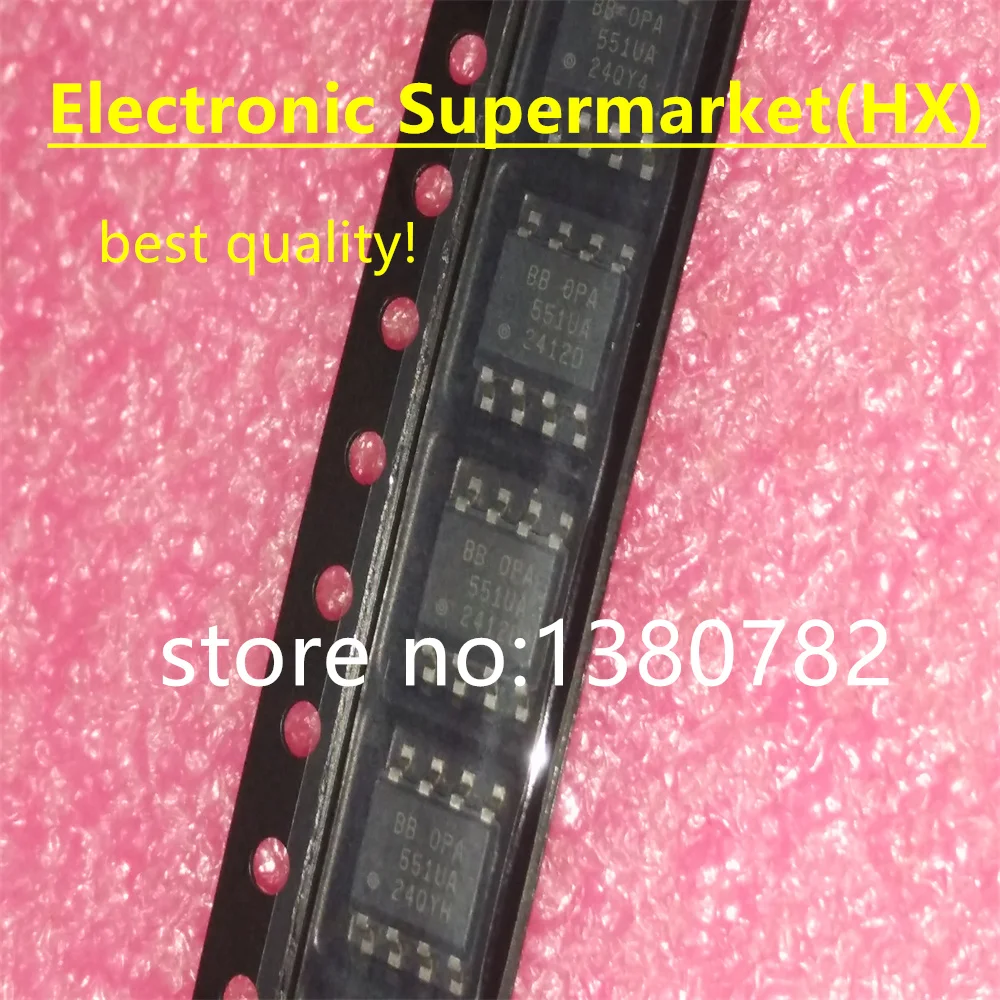 

Free shipping 5pcs-50pcs OPA551UA OPA551 SOP-8 IC In stock!