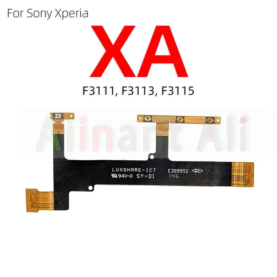 AiinAnt on off Volume Buttons Side Key Power Flex Cable For Sony Xperia X XA XA1 XA2 1 5 10 II III 2 3 Plus Ultra Compact