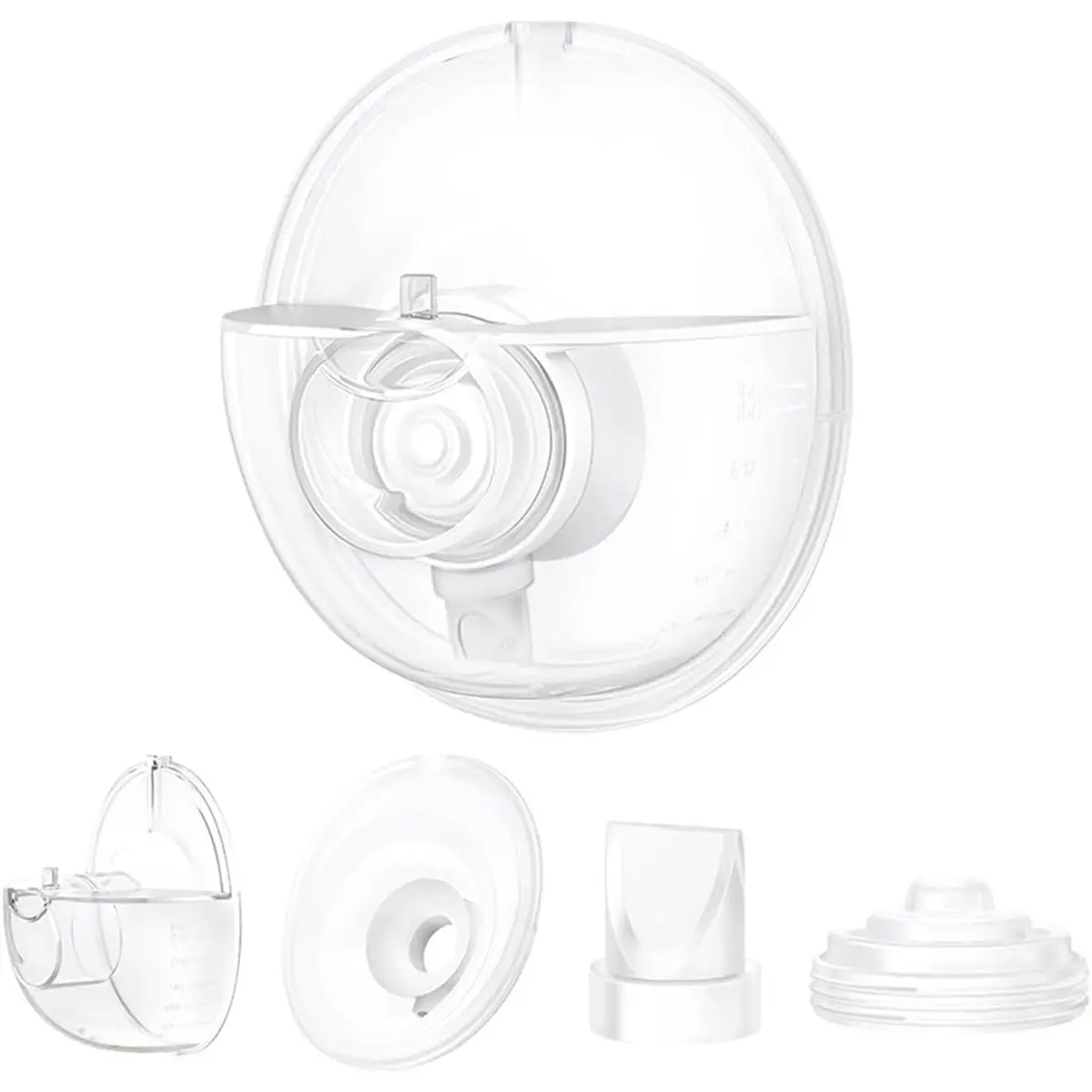 [BLACKFRIDAY] 1 Juego de Vasos Recolectores de Leche para Mujer, Solo para Extractor de Leche M5, Accesorios de Repuesto, Piezas