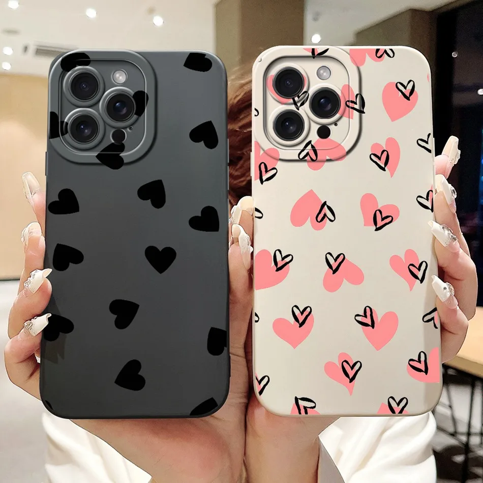 آيفون 15 برو ماكس 15 برو لطيف أرنب القط الكرتون جراب هاتف آيفون 15 برو 15ProMax للصدمات لينة سيليكون حالات مصدات #4