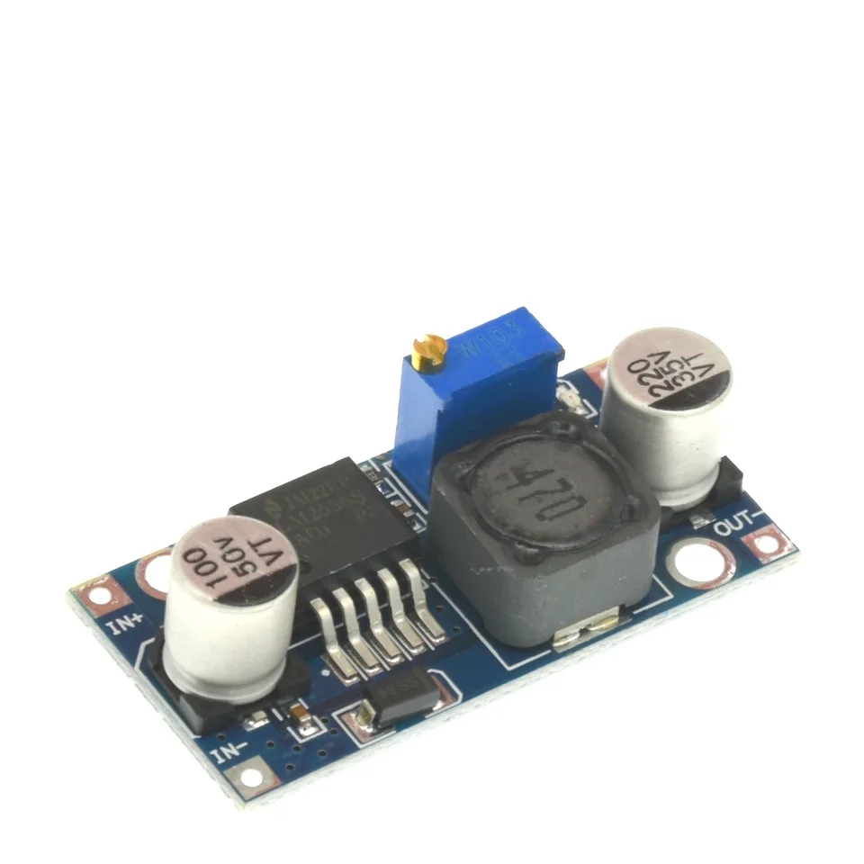 DIP DC-DC Buck Converter Step Down Modul LM2596 Netzteil Ausgang 1,25 V-30 V